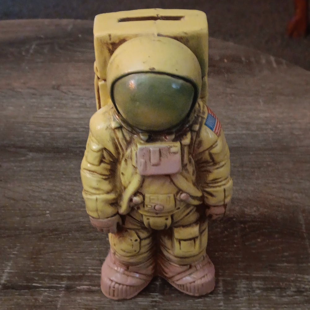 Vintage Astronaut Bank
